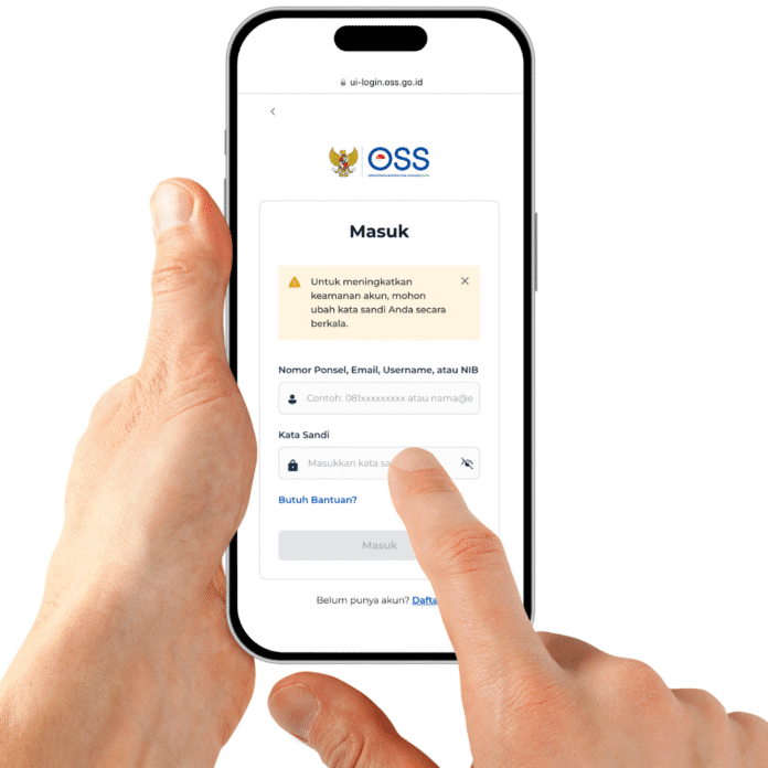 Login OSS-RBA